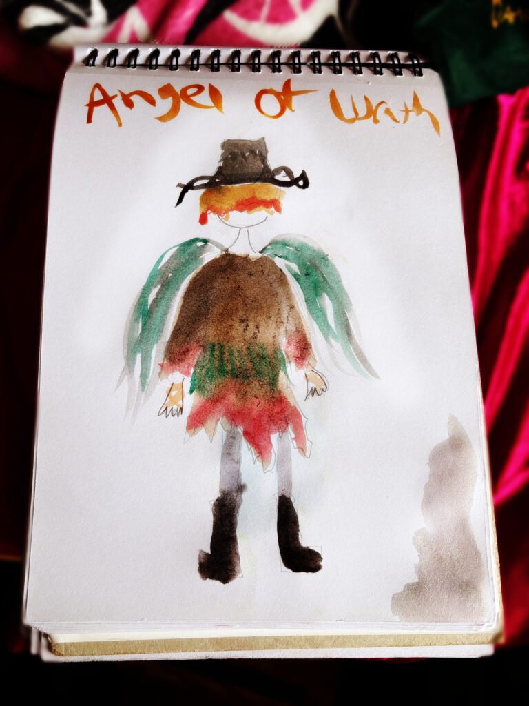 Saint Saen Costume Sketch